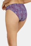 Zivame Twilight Bloom Low Rise Full Coverage Bikini Panty - Purple — thumbnail 2